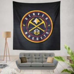 Denver Nuggets Famous NBA Basketball Club Tapestry