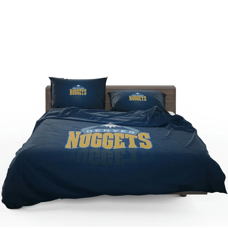 Denver Nuggets Professional NBA Basketball Team Bedding Set