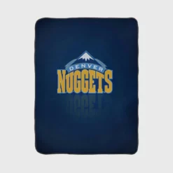 Denver Nuggets Professional NBA Basketball Team Fleece Blanket 1