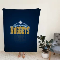 Denver Nuggets Professional NBA Basketball Team Fleece Blanket