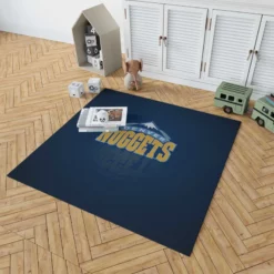 Denver Nuggets Professional NBA Basketball Team Rug 1