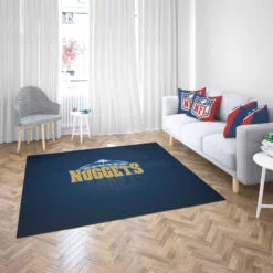 Denver Nuggets Professional NBA Basketball Team Rug 2