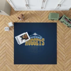 Denver Nuggets Professional NBA Basketball Team Rug