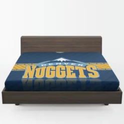 Denver Nuggets Top Ranked NBA Basketball Team Fitted Sheet 1