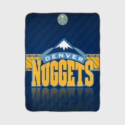 Denver Nuggets Top Ranked NBA Basketball Team Fleece Blanket 1