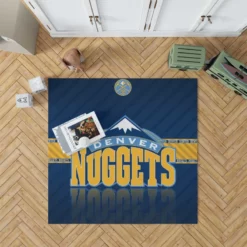 Denver Nuggets Top Ranked NBA Basketball Team Rug