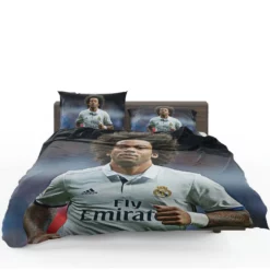 Dependable Sports Player Marcelo Vieira Bedding Set