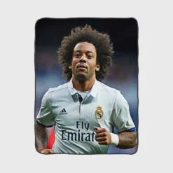 Dependable Sports Player Marcelo Vieira Fleece Blanket 1