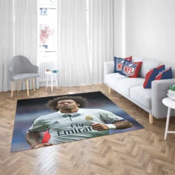 Dependable Sports Player Marcelo Vieira Rug 2