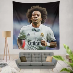 Dependable Sports Player Marcelo Vieira Tapestry