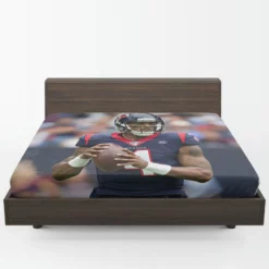 Deshaun Watson NFL American Football Player Fitted Sheet 1