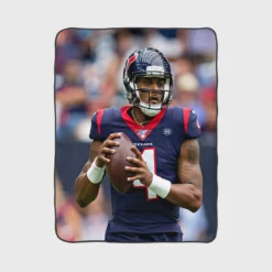 Deshaun Watson NFL American Football Player Fleece Blanket 1