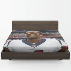 Deshaun Watson Popular NFL American Football Player Fitted Sheet 1