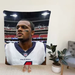 Deshaun Watson Popular NFL American Football Player Fleece Blanket