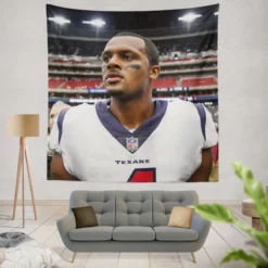 Deshaun Watson Popular NFL American Football Player Tapestry