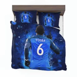 Determined Footballer Player Paul Pogba Bedding Set 1