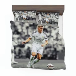 Determined Madrid Footballer Toni Kroos Bedding Set 1