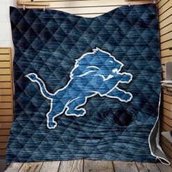 Detroit Lions Exellelant NFL Football Team Quilt Blanket