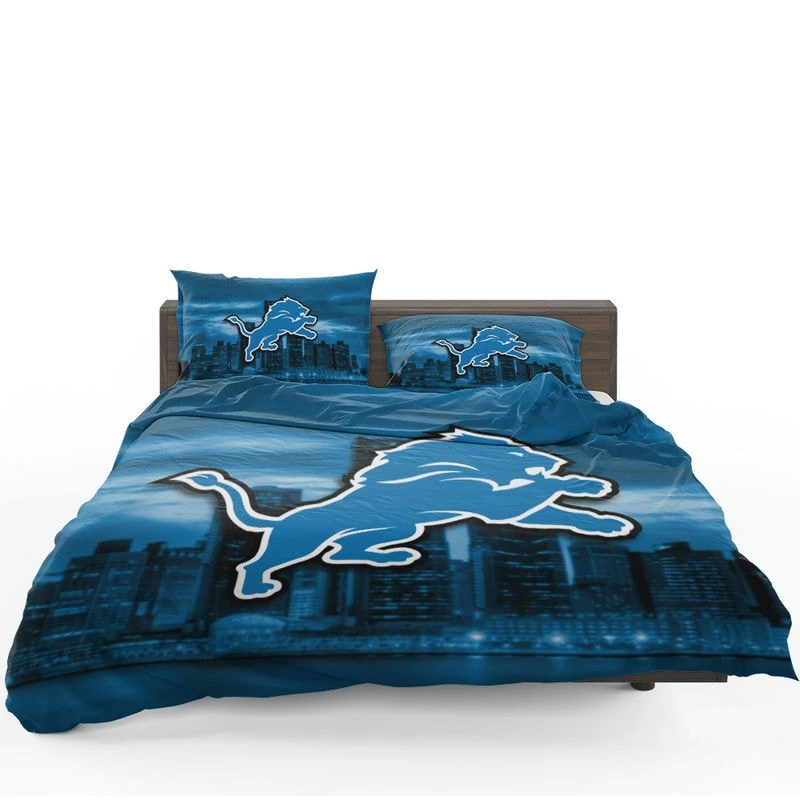 Detroit Lions NFL American Football Team Bedding Set