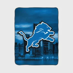 Detroit Lions NFL American Football Team Fleece Blanket 1