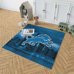 Detroit Lions NFL American Football Team Rug 1