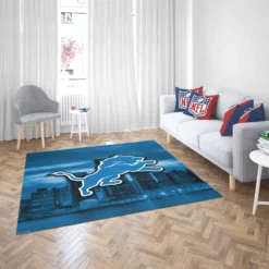 Detroit Lions NFL American Football Team Rug 2