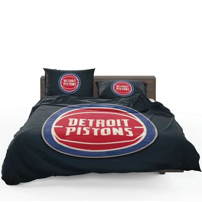 Detroit Pistons Top Ranked NBA Basketball Team Bedding Set