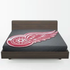 Detroit Red Wings NHL Ice Hockey Team Fitted Sheet 1