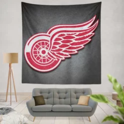 Detroit Red Wings NHL Ice Hockey Team Tapestry