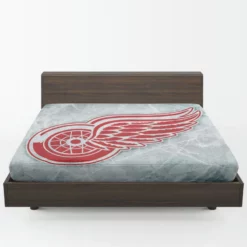 Detroit Red Wings Professional Hockey Club Fitted Sheet 1