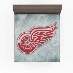 Detroit Red Wings Professional Hockey Club Fitted Sheet