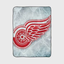 Detroit Red Wings Professional Hockey Club Fleece Blanket 1