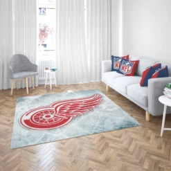 Detroit Red Wings Professional Hockey Club Rug 2