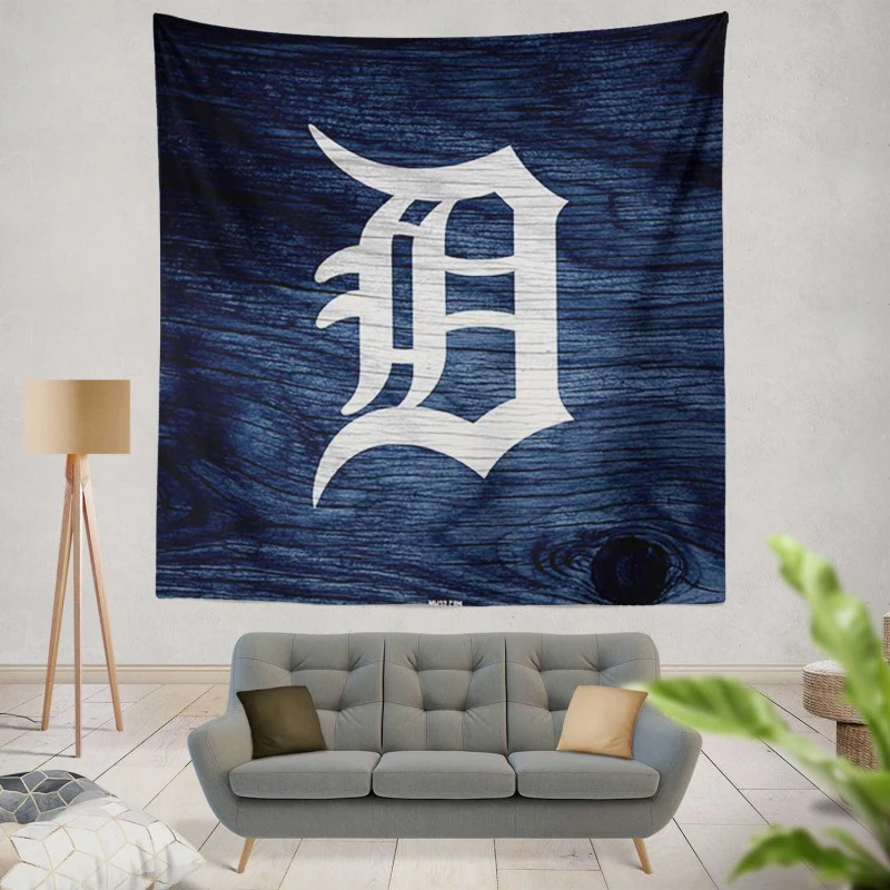 Detroit Tigers Professional MLB Player Tapestry