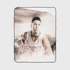 Devin Booker Popular NBA Basketball Player Fleece Blanket 1