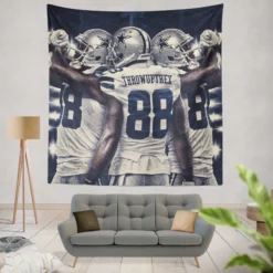 Dez Bryant Exellelant NFL American Football Player Tapestry