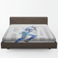 Dez Bryant Professional NFL American Football Player Fitted Sheet 1