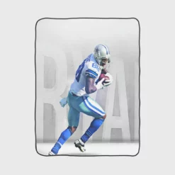 Dez Bryant Professional NFL American Football Player Fleece Blanket 1