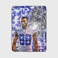 Dez Bryant Top Ranked NFL Football Player Fleece Blanket 1