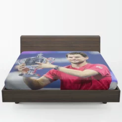 Dominic Thiem Austrian Tennis Player Fitted Sheet 1