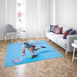 Dominic Thiem Energetic Austrian Tennis Player Rug 2