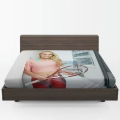 Donna Vekic Excellent Croation Tennis Player Fitted Sheet 1