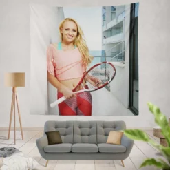 Donna Vekic Excellent Croation Tennis Player Tapestry