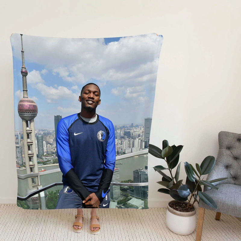 Dorian Finney Smith Professional NBA Basketball Player Fleece Blanket