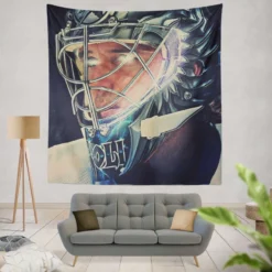 Dwayne Olson Professional NHL Hockey Player Tapestry