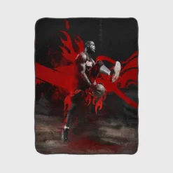 Dwyane Wade Exellelant NBA Basketball Player Fleece Blanket 1