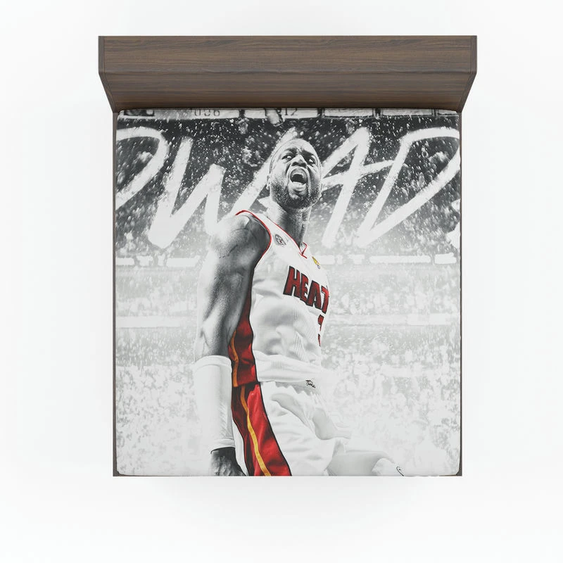 Dwyane Wade NBA Basketball Player Fitted Sheet