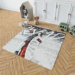 Dwyane Wade NBA Basketball Player Rug 1