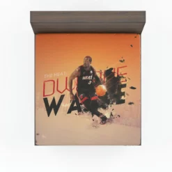 Dwyane Wade Professional NBA Basketball Player Fitted Sheet