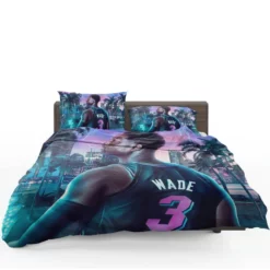 Dwyane Wade in NBA 2K20 Game Bedding Set